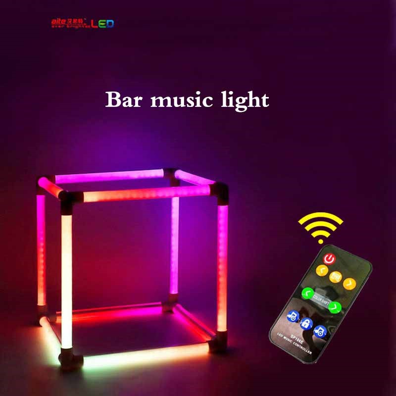 LED RGB Music Cubic Light with Remote Control LED RGB Music Cubic Light with Remote Control